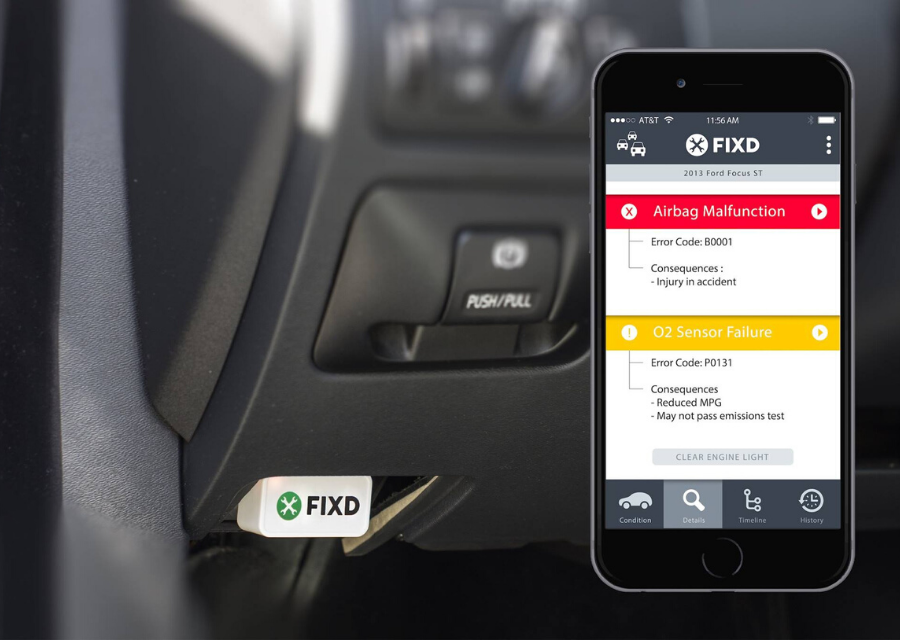Manage your car maintenance and vehicle history with FIXD 