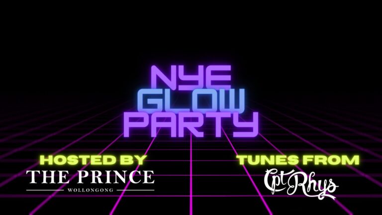 the fold illawarra nye glow party at the prince 768x433