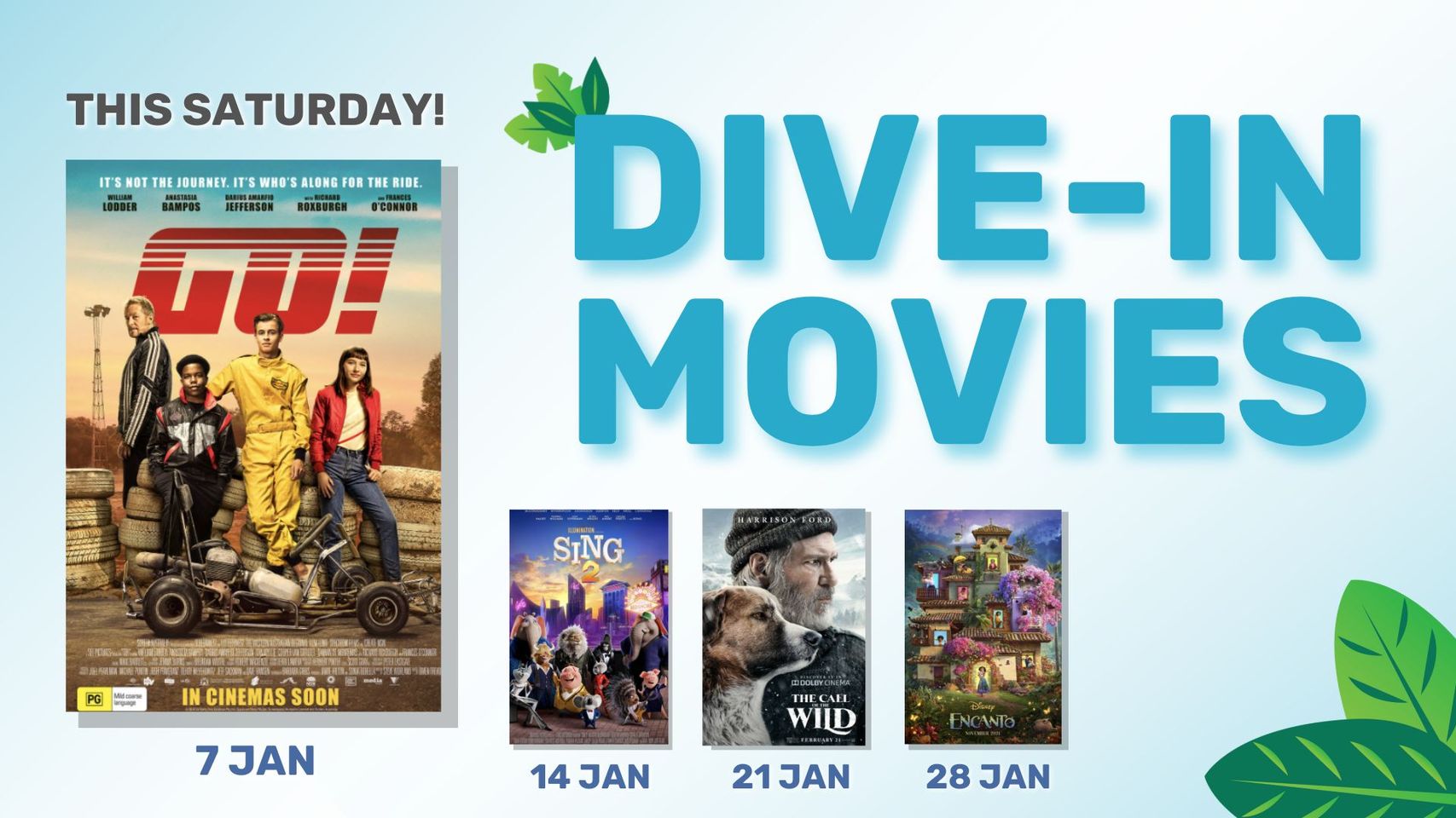 Dive-In Movie #3: GO! at Jamberoo Action Park - The Fold Illawarra