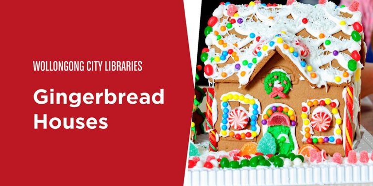 the fold illawarra gingerbread house making unanderra library 1 768x384