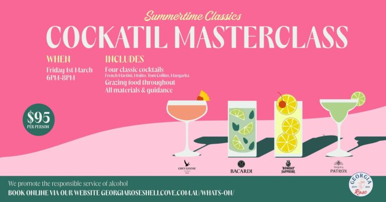cocktail masterclass summertime classics 768x402